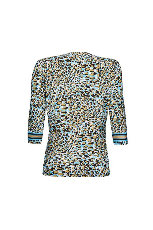 Blusa Basic Tiger Carbone com Gold