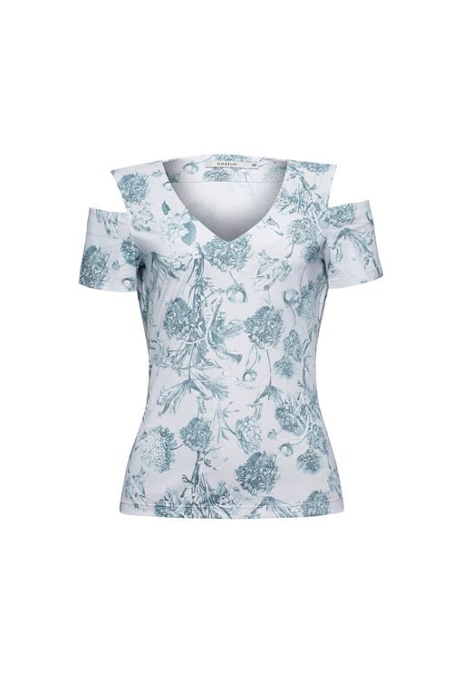 Blusa Green Flowers