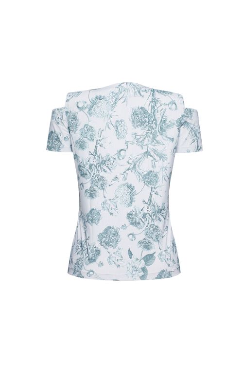 Blusa Green Flowers