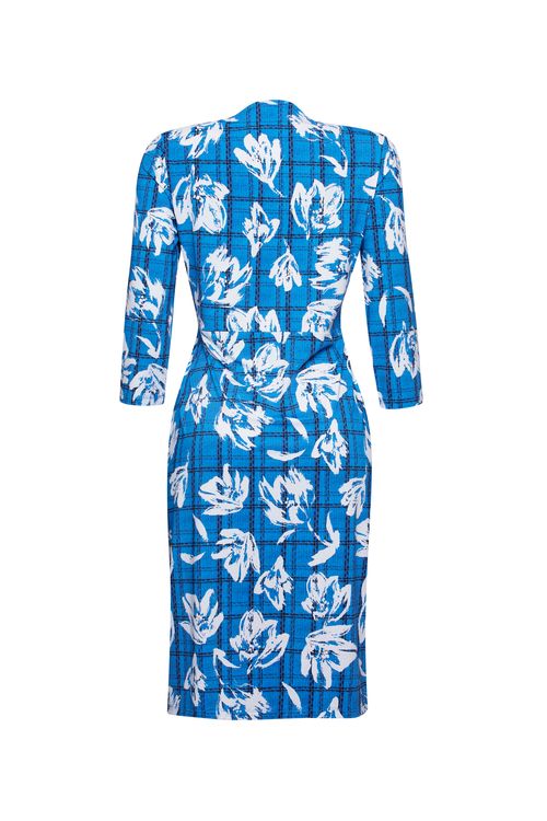 Vestido Wrap Carbone com Flowers