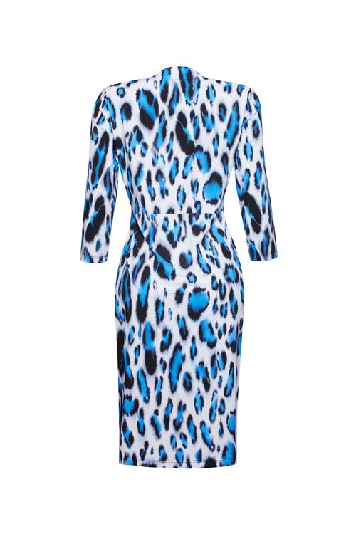 Vestido Wrap Tiger Carbono