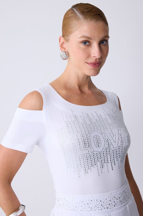 Blusa White Swa Love