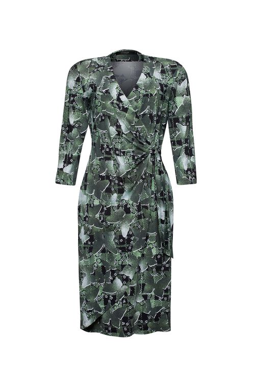 Vestido Wrap Green com Butter