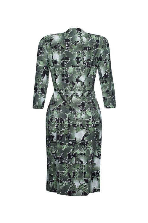 Vestido Wrap Green com Butter