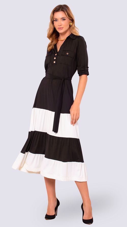 Vestido Polo Brown Off