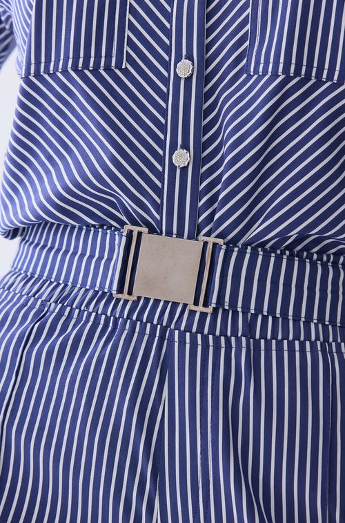 Calça Viena Blue e White