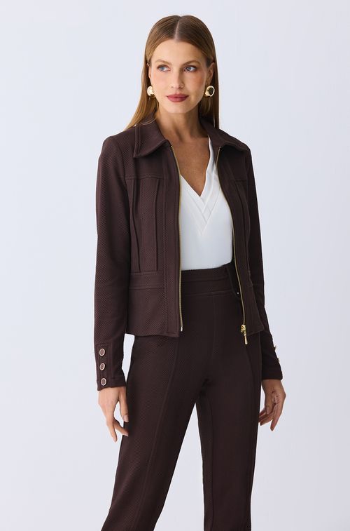 Jaqueta Firenze Dark Brown