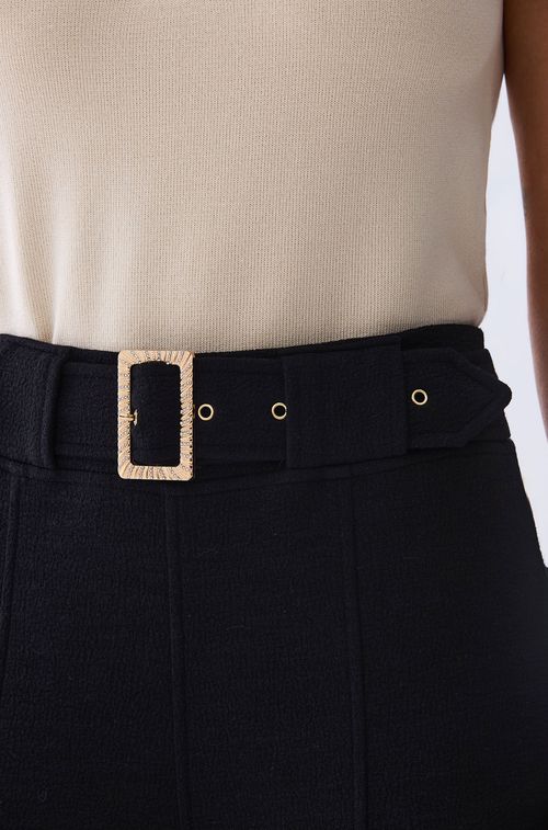 Calça Paris Black Duble Cinto