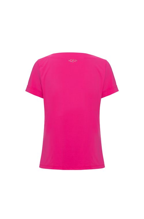 Blusa Basic Magenta