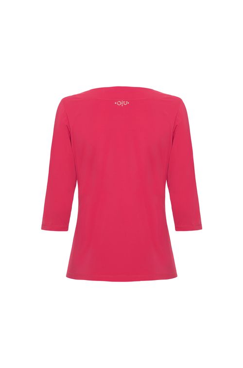 Blusa Basic Pink com Manga
