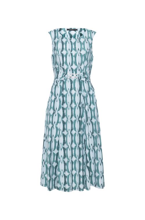 Vestido Tie Die Green