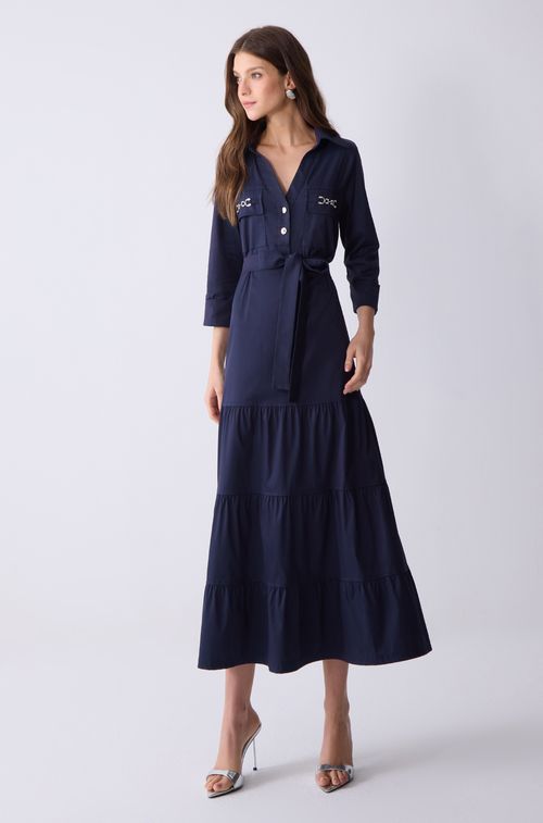 Vestido Viena Navy