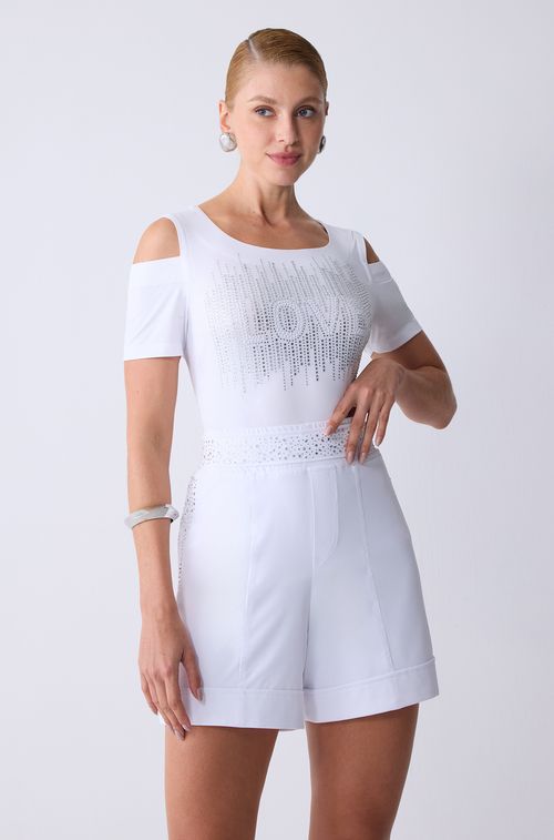 Blusa White Swa Love