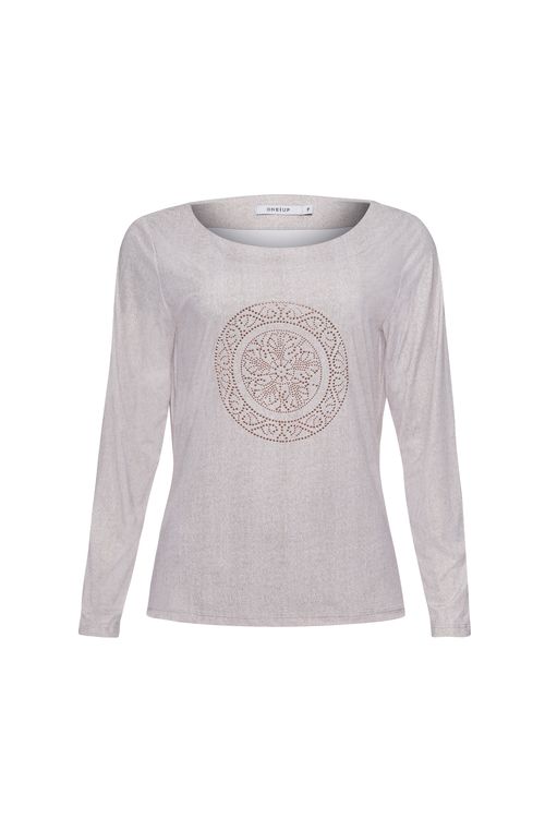 Blusa Basic Texture Havana