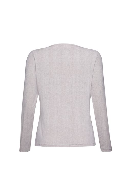 Blusa Basic Texture Havana