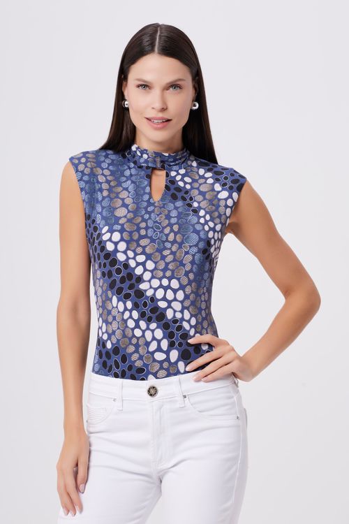 Top Wave Blue Grey