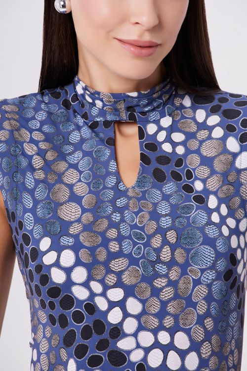 Top Wave Blue Grey