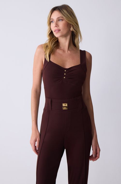 Underwear Crepe Brown