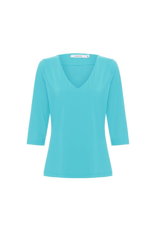 Blusa Basic Green Light com Manga