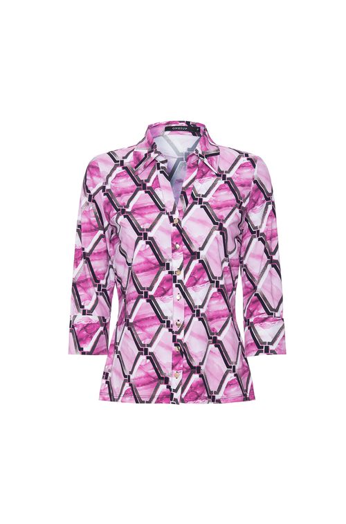 Camisa Geometric Pink