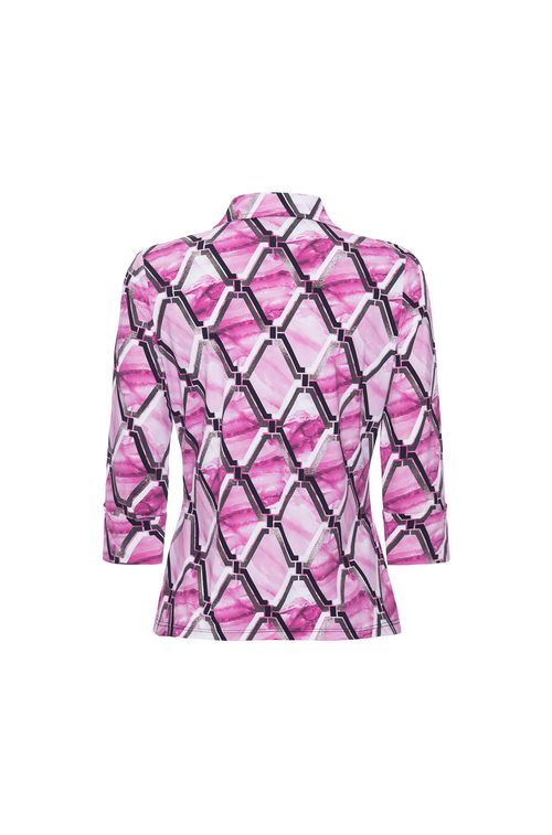 Camisa Geometric Pink