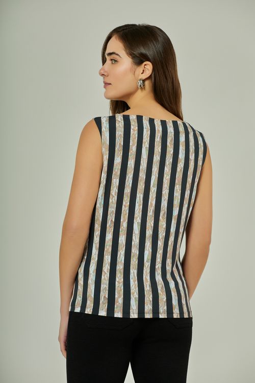 Top Marble Mel com Black