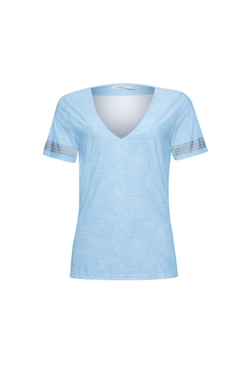 Blusa Jeans Claire Basic