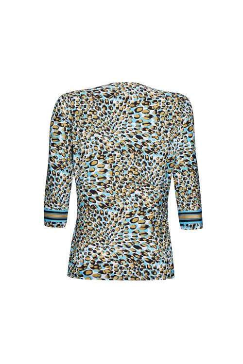 Blusa Basic Tiger Carbone com Gold