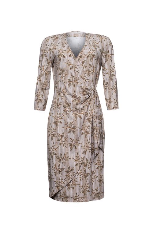 Vestido Wrap Bordado Mel