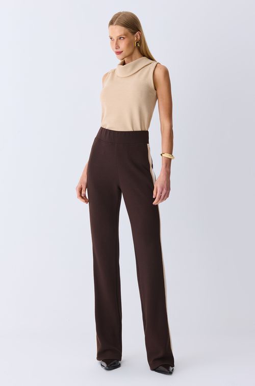 Calça Paris New Brown com Almond