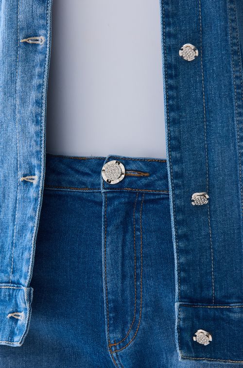 Calça Jeans Light Blue Double