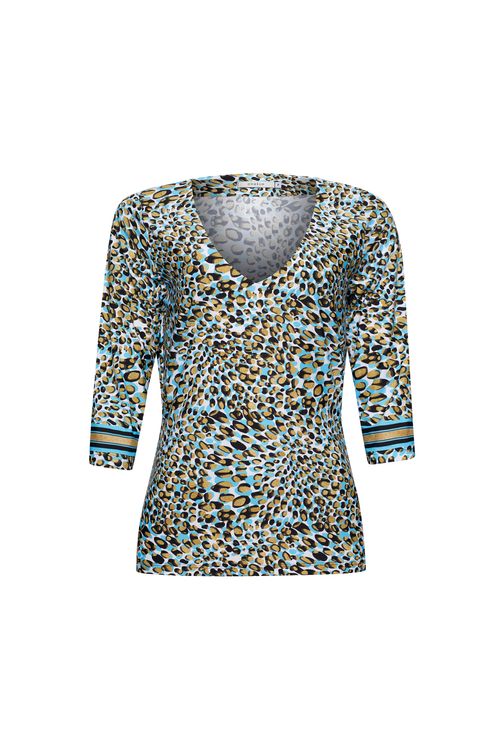 Blusa Basic Tiger Carbone com Gold