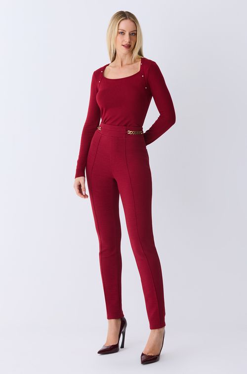 Calça Paris Bordeaux Corrente