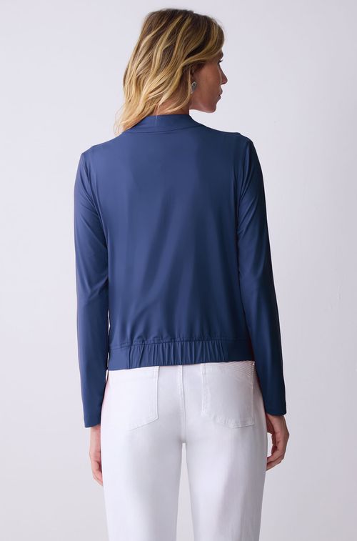 Jaqueta Navy Silver