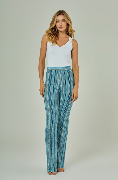 Calça Tricot Blue