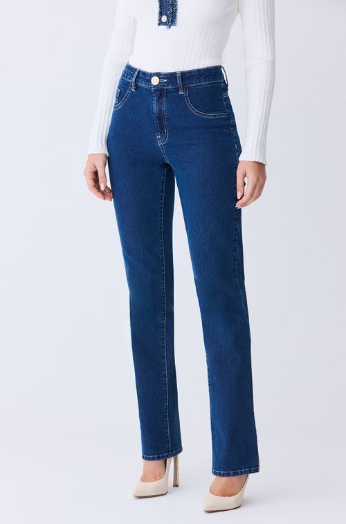 Calça Jeans Basic Blue Brazão