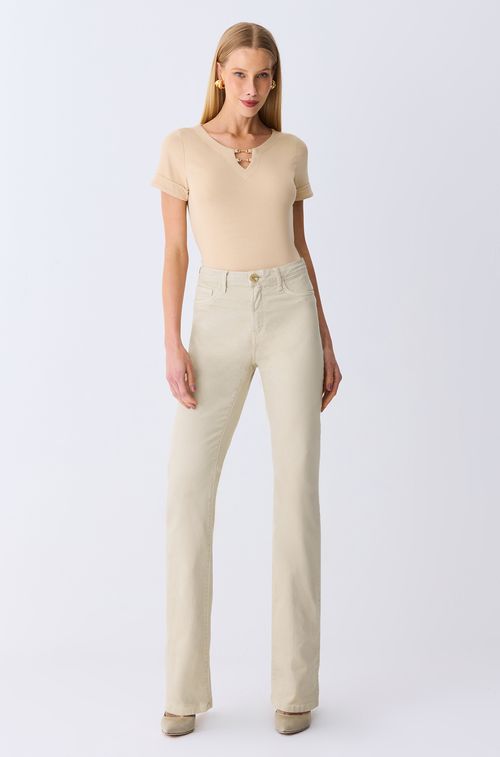 Calça Denim Almond