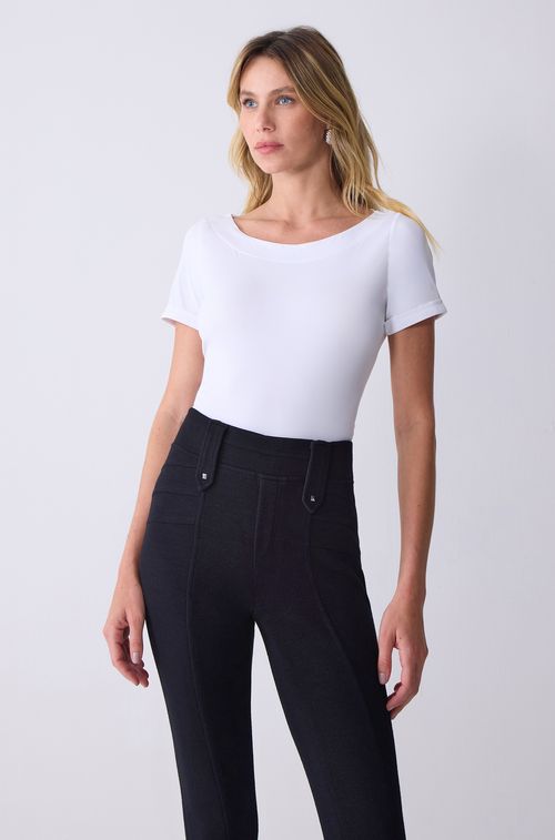 Blusa White Basic