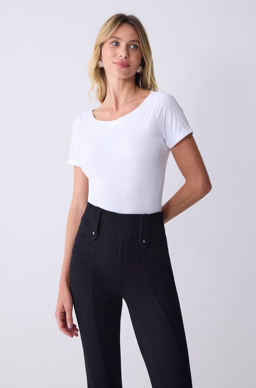 Blusa White Basic