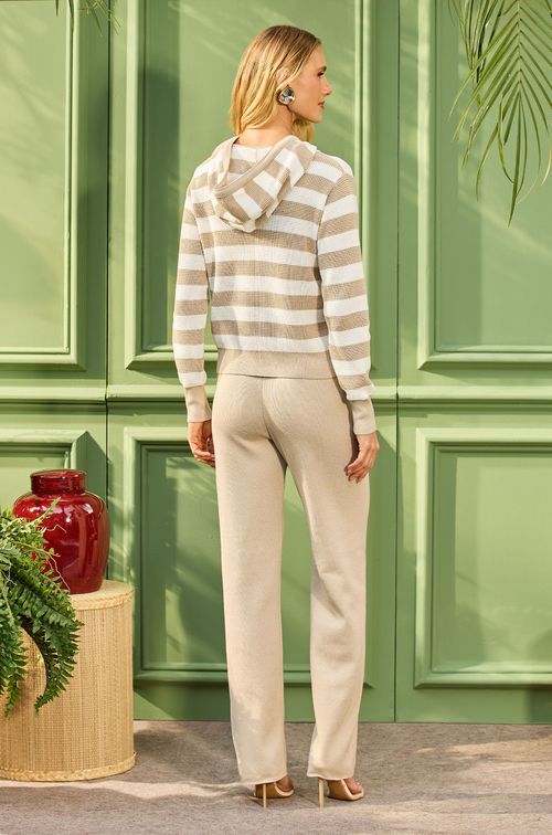Calça Tricot Almond